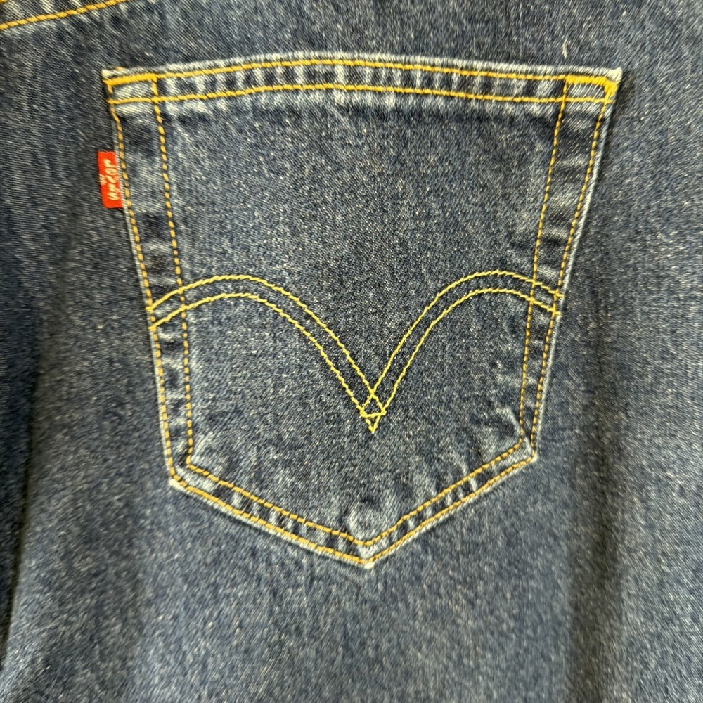Levi's 550 Relaxed Fit Tapered Leg Jeans Womens 18 Short 100%‎ Cotton Mexico - Picture 7 of 10